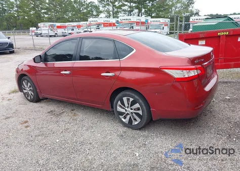 2015 Nissan Sentra Sv z USA, uszkodzony, nr VIN 3N1AB7APXFY350708